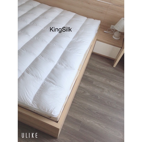 Tấm Nệm Topper  Cao cấp,Tiêu Chuẩn Khách Sạn 5 Sao-Thương Hiệu KingSilk