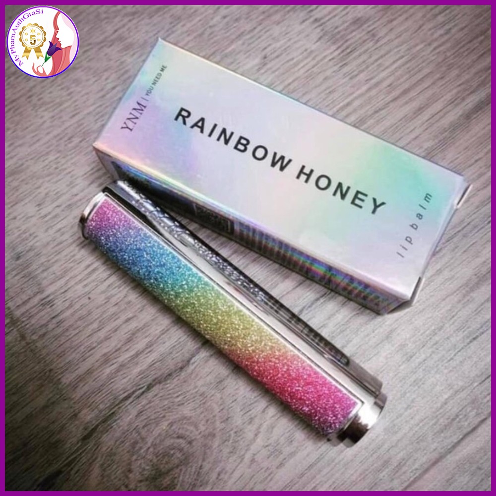 Son dưỡng môi YNM Rainbow Honey đổi màu dưỡng ẩm và làm môi mềm mại 3g Hàn Quốc