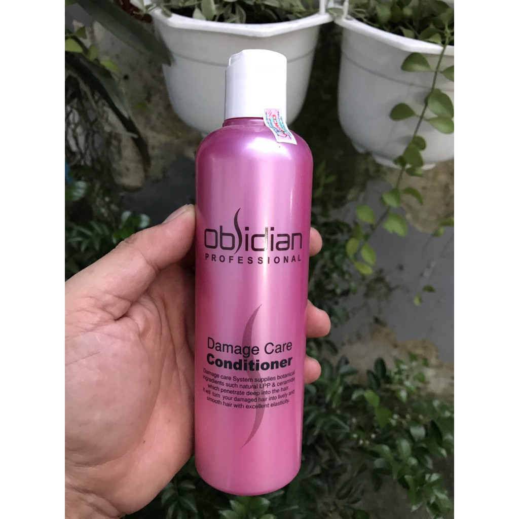 Dầu xả tái tạo tóc hư tổn Obsidian Damage Care Conditioner 300ml