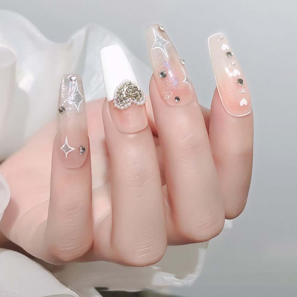 OCEANMAP Miếng Dán Trang Trí Móng Tay 5D Hình Ngọn Lửa