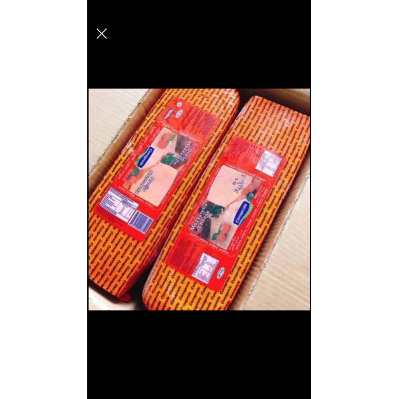 Phomai mozzarella siêu kéo sợi khối nguyên