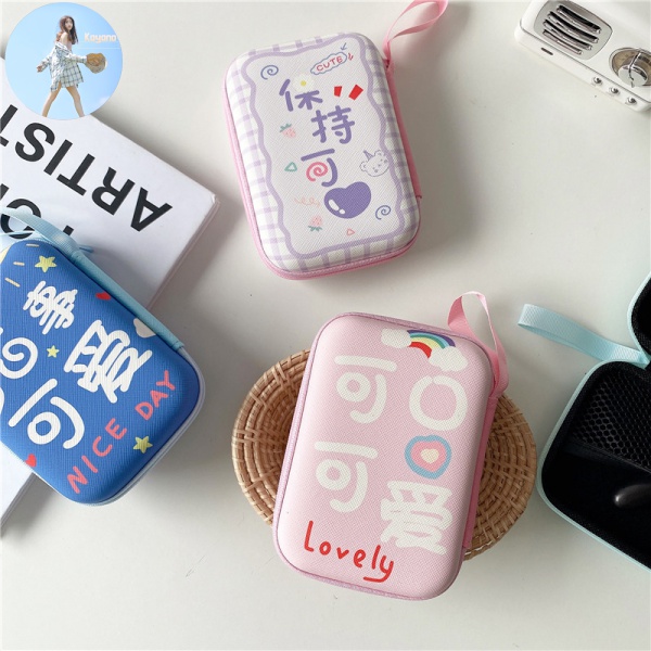 Dễ Thương Hộp Đựng Tai Nghe / Dây Cáp Sạc 8cm Xinh Xắn Tiện Dụng | BigBuy360 - bigbuy360.vn