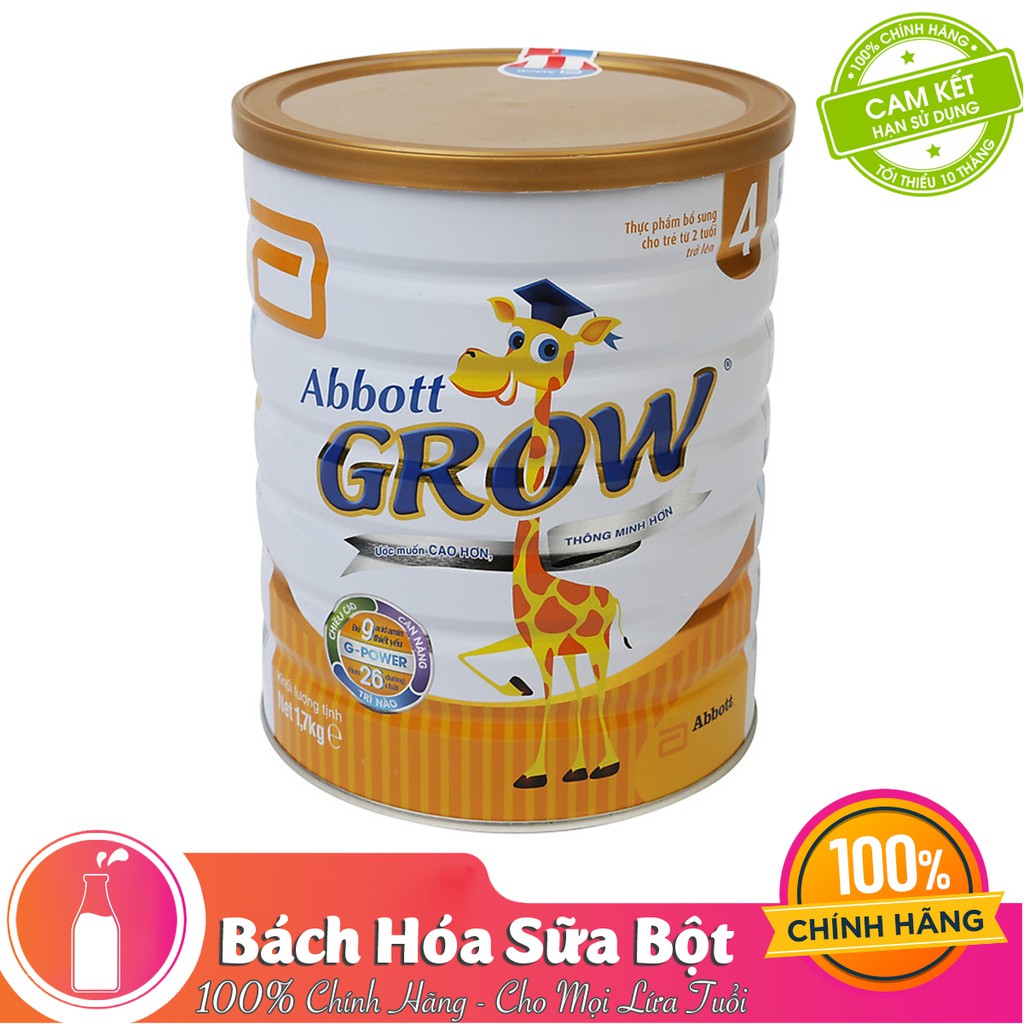 Sữa Bột Abbott Grow 4 - 1700g