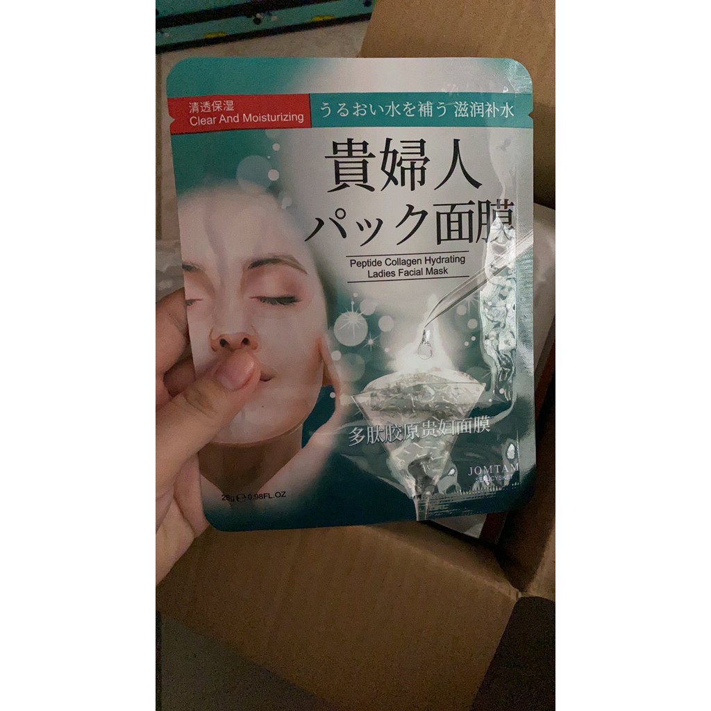 [Bán Lẻ 1]Mặt Nạ Collagen JOMTAM Hydrating JMT90034