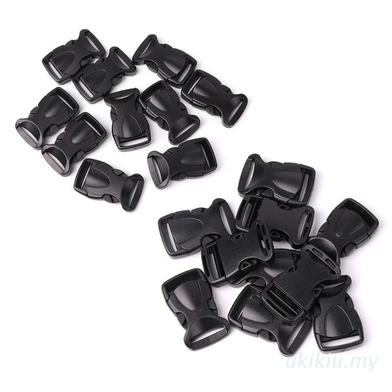 Bộ 10 khóa cài bằng nhựa tháo lắp nhanh cho balo túi xách