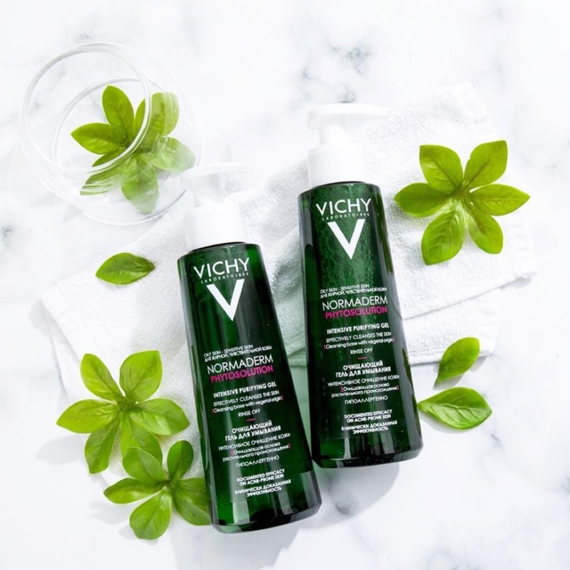 (Hàng Pháp nội địa) Sữa rửa mặt Vichy Normaderm 400ml