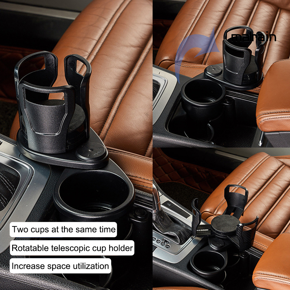 Giá Đỡ Bình Nước 2 Trong 1 Cho Xe Hơi