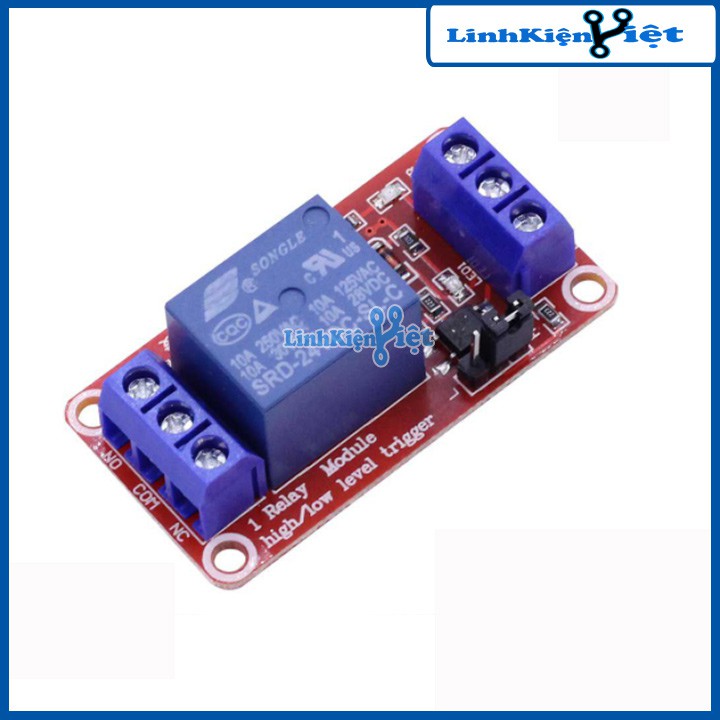 Module Relay 24VDC 1/2 Kênh High/Low