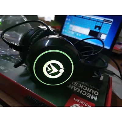 Tai nghe chụp tai chuyên game M10 đèn LED, Cổng usb âm thanh 7.1 - NTH