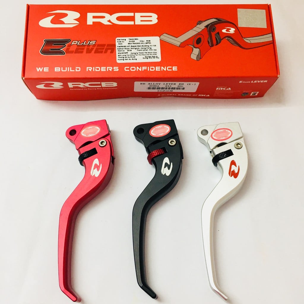 Bộ 2 tay phanh (tay thắng) RCB gắn xe SH,Airblade - hàng chuẩn Racing boy full bộ