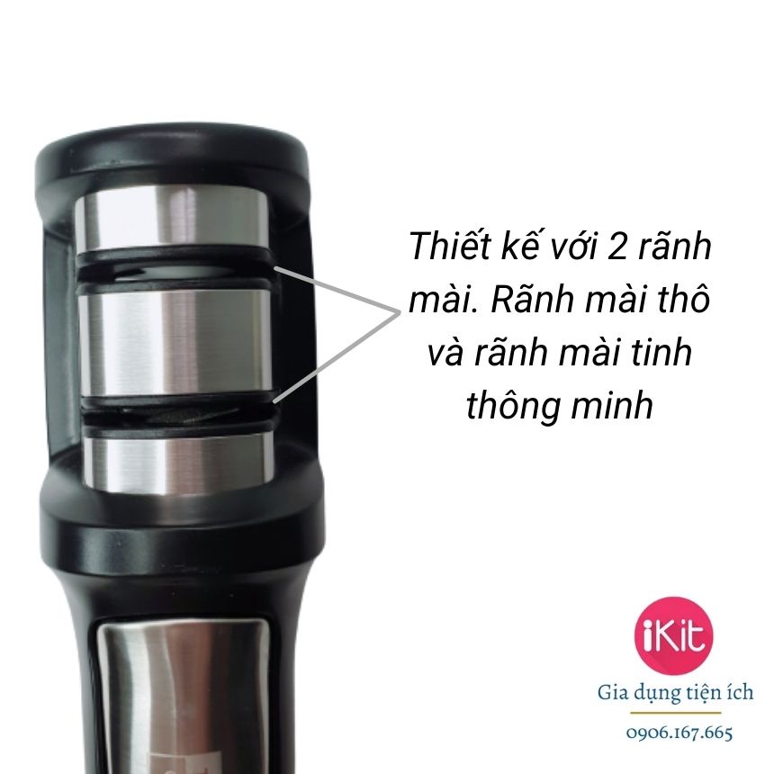 Mài dao kéo cầm tay Thái Lan loại xịn. Đá mài bằng kim cương mài dao rất sắc và bén