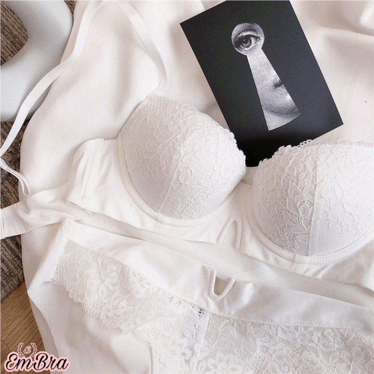 Bộ Đồ Lót Man Khoét Ngực Có Gọng Nâng Ngực Cao Cấp Gọn Ngực Siêu Đẹp, Mút Nâng Dày 3cm Mã EBB23 | BigBuy360 - bigbuy360.vn