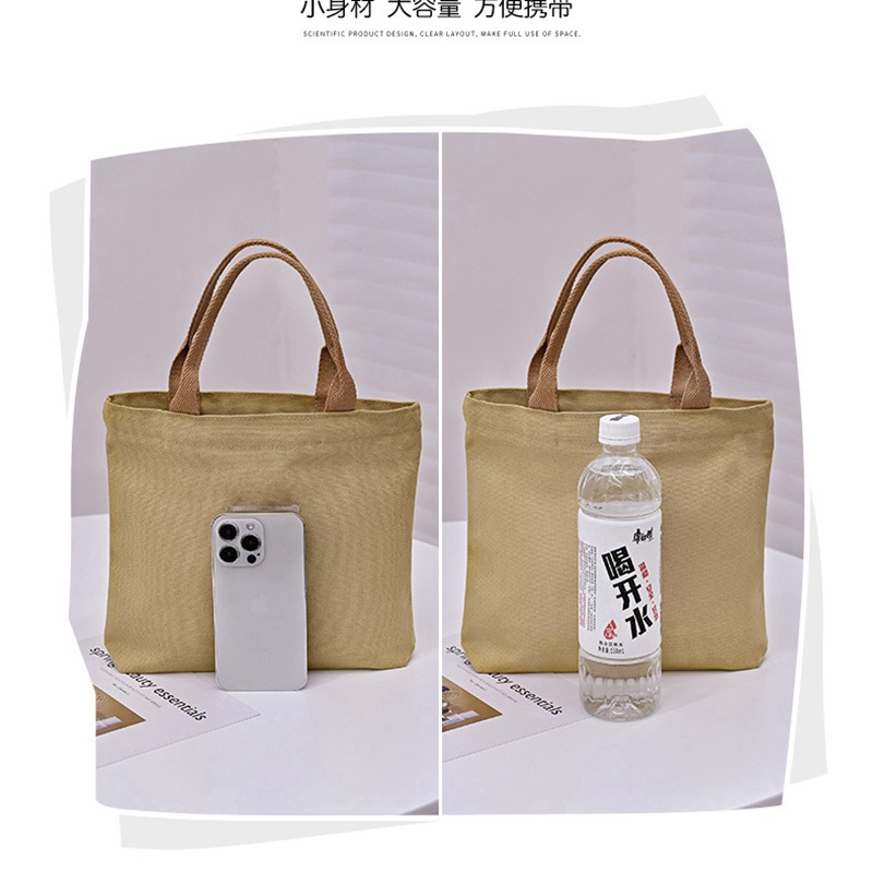 Túi Xách Tote Vải Bố Hình Gấu Dễ Thương