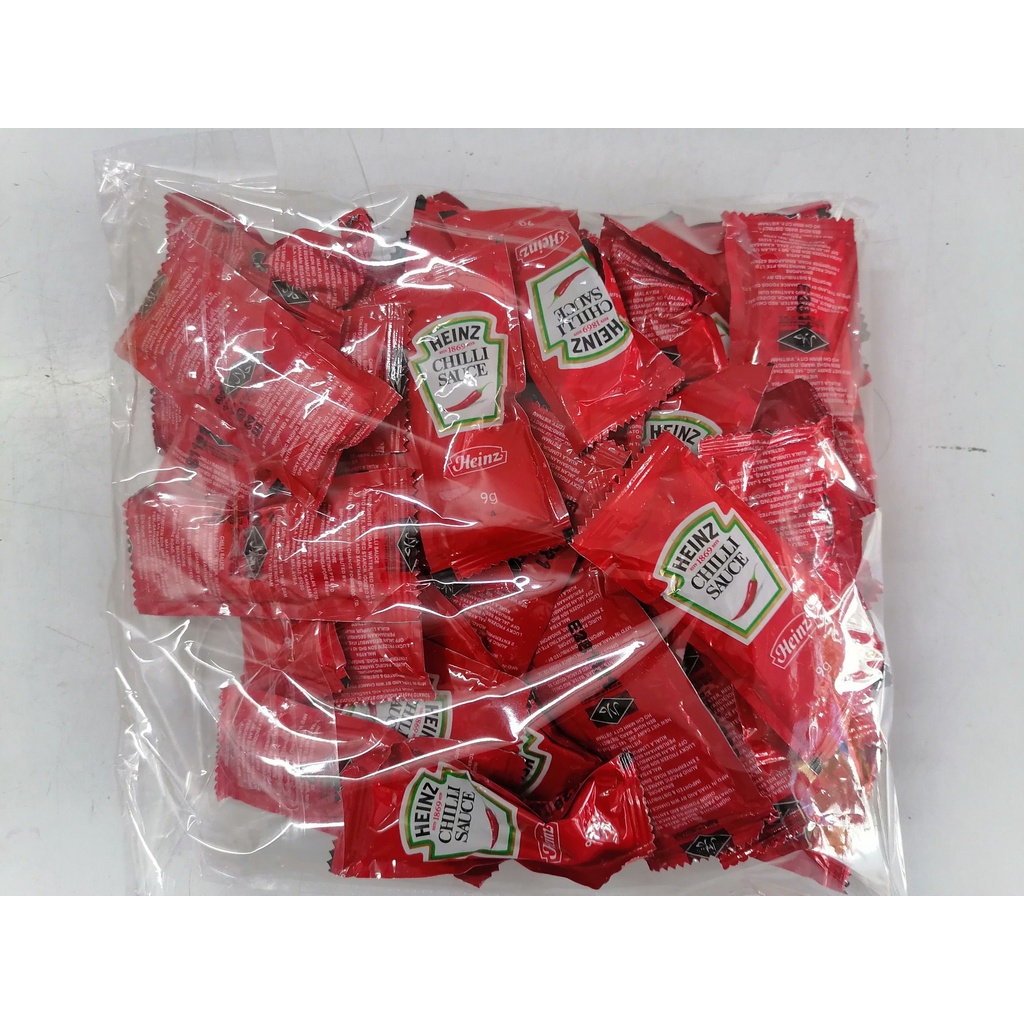 HSD 27/10/2023 (ỚT HEINZ 50 gói x 9g) TƯƠNG ỚT GÓI NHỎ [Thailand] Chilli Sauce (halal)