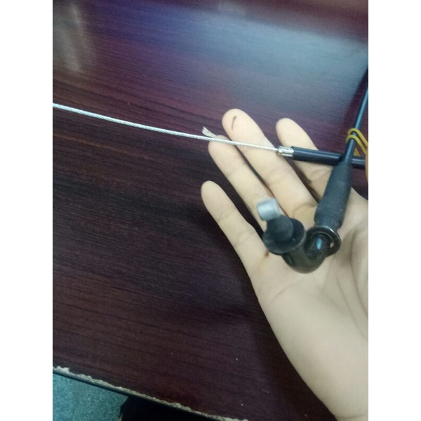 Dây ga độ cho xe yamaha, sirut  gắn bình xăng bông mai
