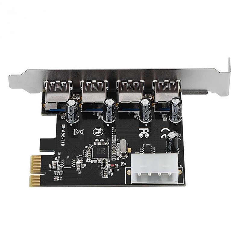 Card Đồ Họa Pci-E Chuyển Đổi Pci Express Sang 4x Usb 3.0 4pin Thẻ | BigBuy360 - bigbuy360.vn