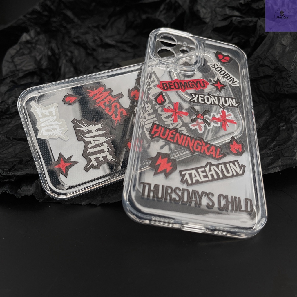 Ốp Điện Thoại TXT Enhypen Blackswan Chống Va Đập Kpop BTSS-613 TXT Cho Samsung HUAWEI OPPO VIVO XIAOMI