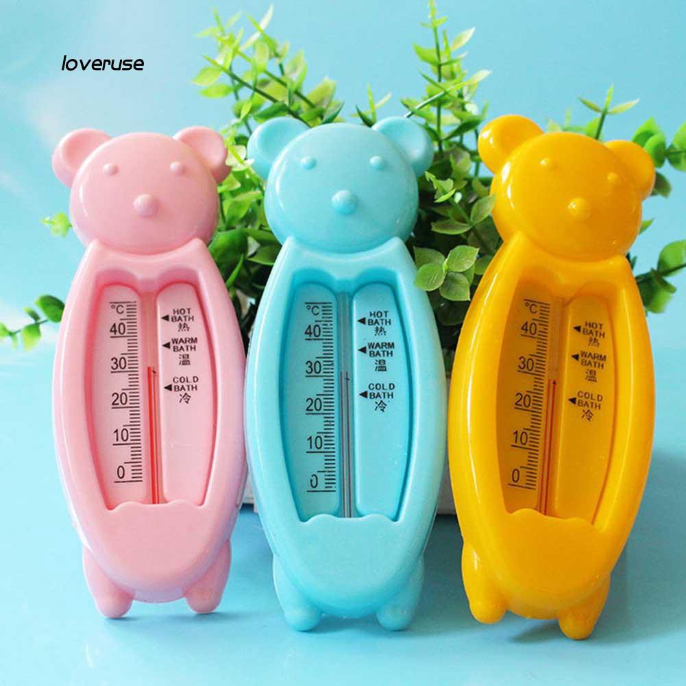 Dụng cụ đo nhiệt độ nước tắm cho bé hình gấu