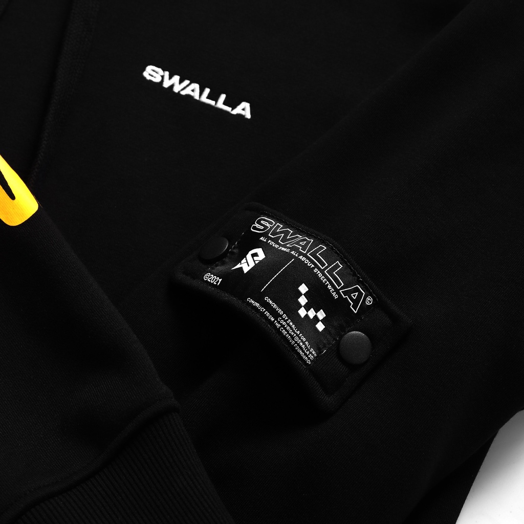 Áo hoodie SWALLA BIGLOGO vải French Terry CAO CẤP - LOCAL BRAND chính hãng