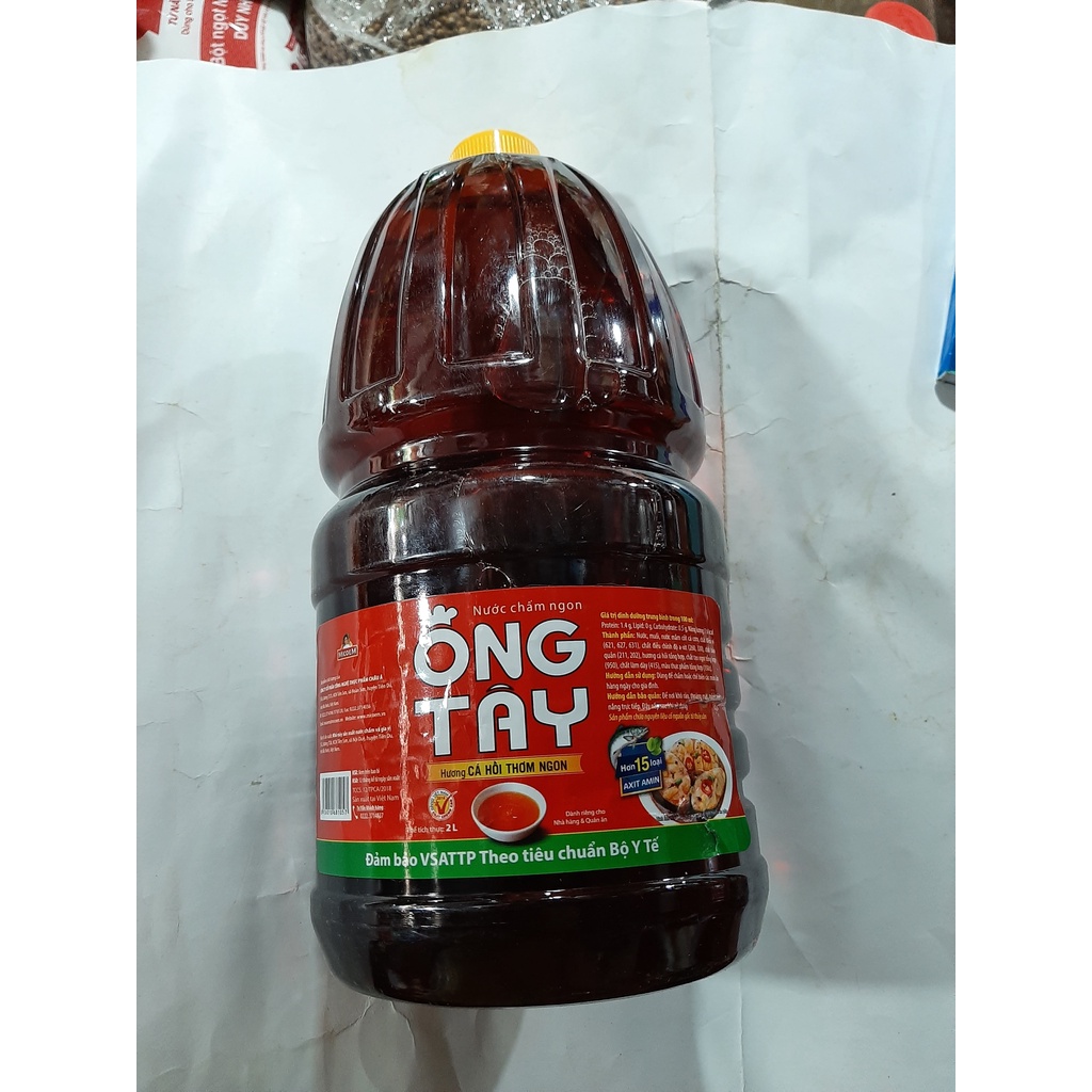 Nước mắm Ông tây can to 2L