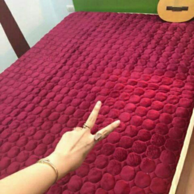 Thảm trải sàn /trải giường 1 màu đủ size sll