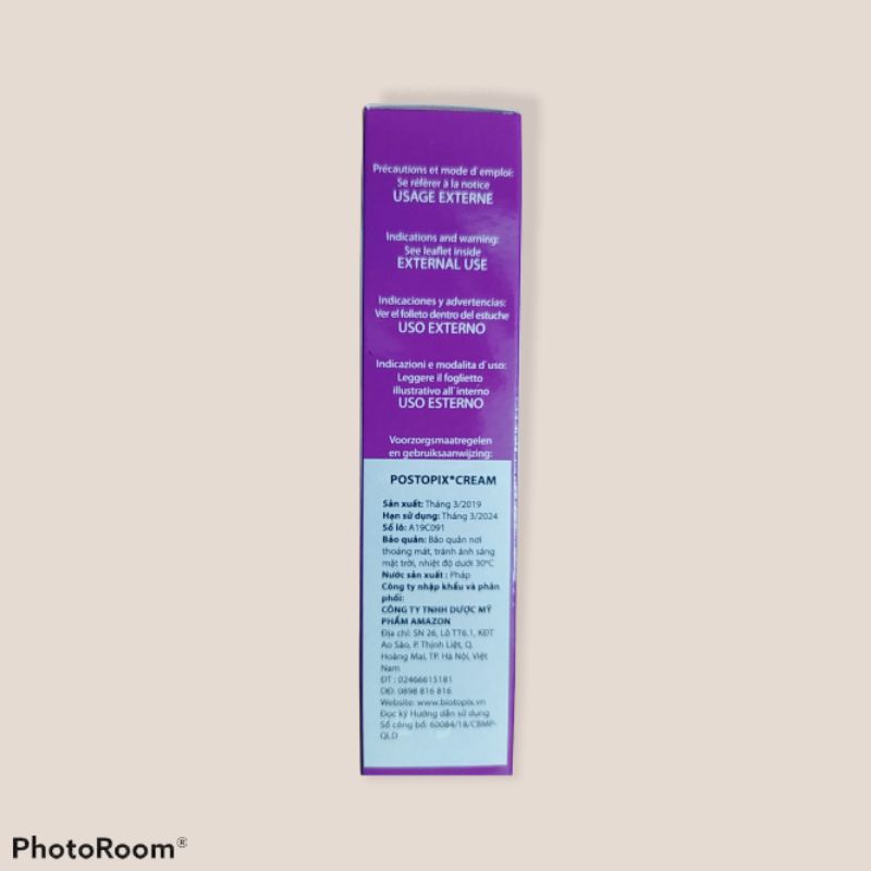 [DATE t3/2024] POSTOPIX CREAM kém xoá tan bầm tím