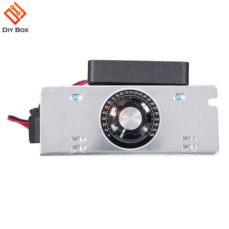 220V 4000W 20A AC Motor Speed Controller SCR Voltage Regulator Fan LED Light Temperature Speed Control Dimmer Switch Heat Sink | BigBuy360 - bigbuy360.vn
