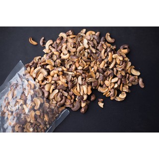 HẠT ĐIỀU RANG MUỐI VỠ HẠT CÒN VỎ LỤA 500gr