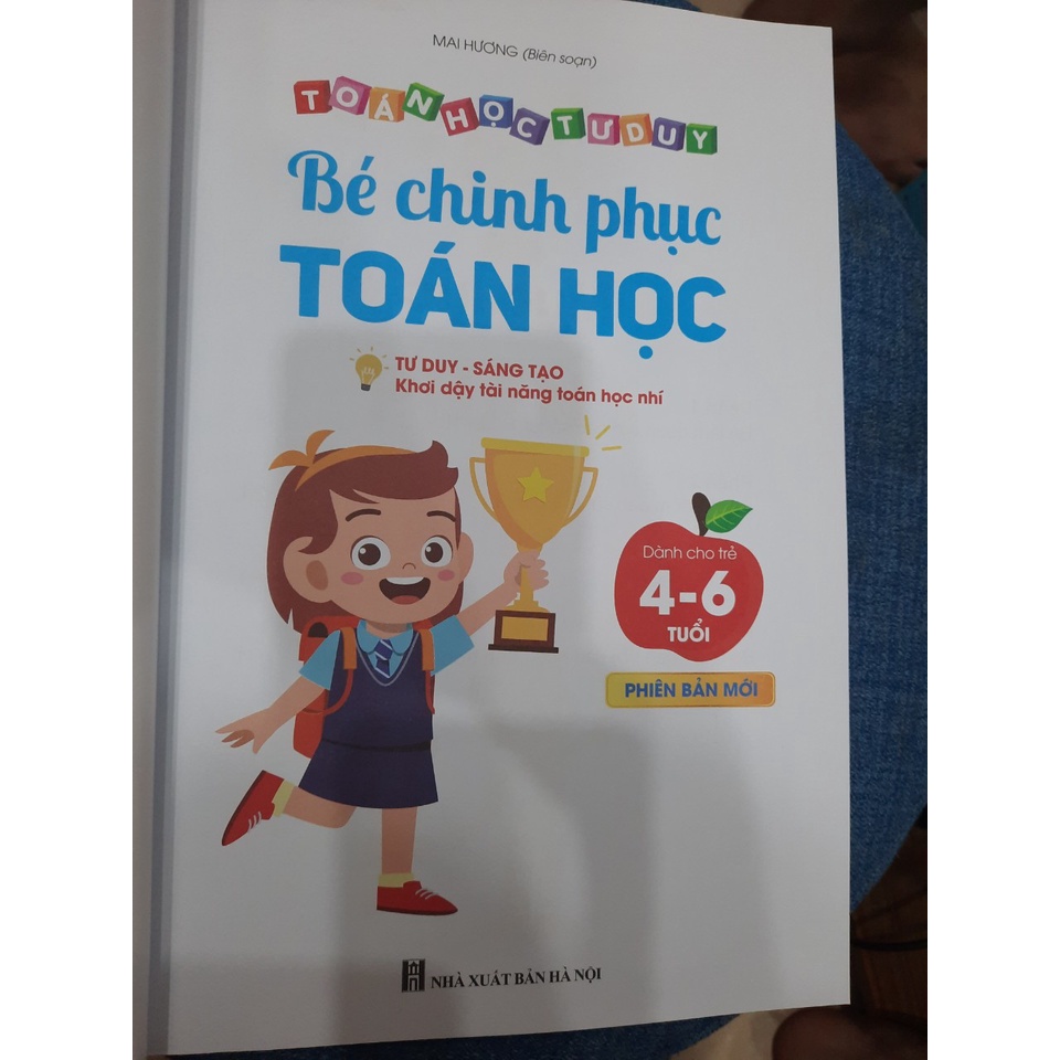 Sách - Bé chinh phục toán học 4- 6 tuổi