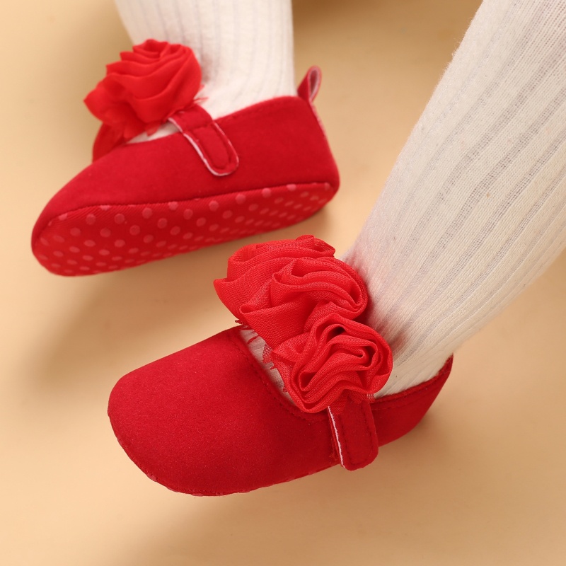 Valen Sina Giày ĐíNh Hoa MềM MạI Cho Bé GáI (0-18 TháNg