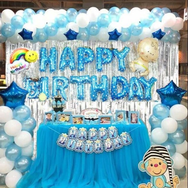 Bóng Chữ HAPPY BIRTHDAY Bóng Trang Trí Sinh Nhật