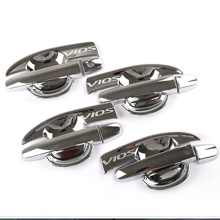 Bộ 04 Ốp Tay Nắm Và Hõm Cửa Ô Tô Toyta Vios vol