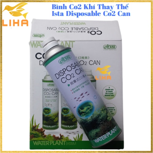 Bình Co2 Khí Thay Thế Ista Disposable Co2 Can - Bình Co2 Cho Bể Cá Thủy Sinh