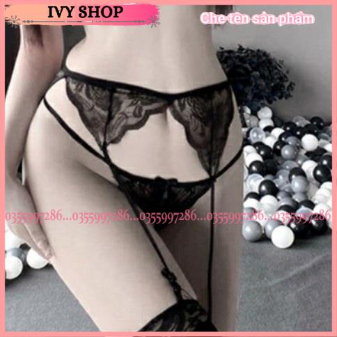 Kẹp tất đùi ren (KT2501) - (không kèm tất và chip)