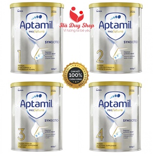 Sữa aptamil úc 900gr đủ 4 số
