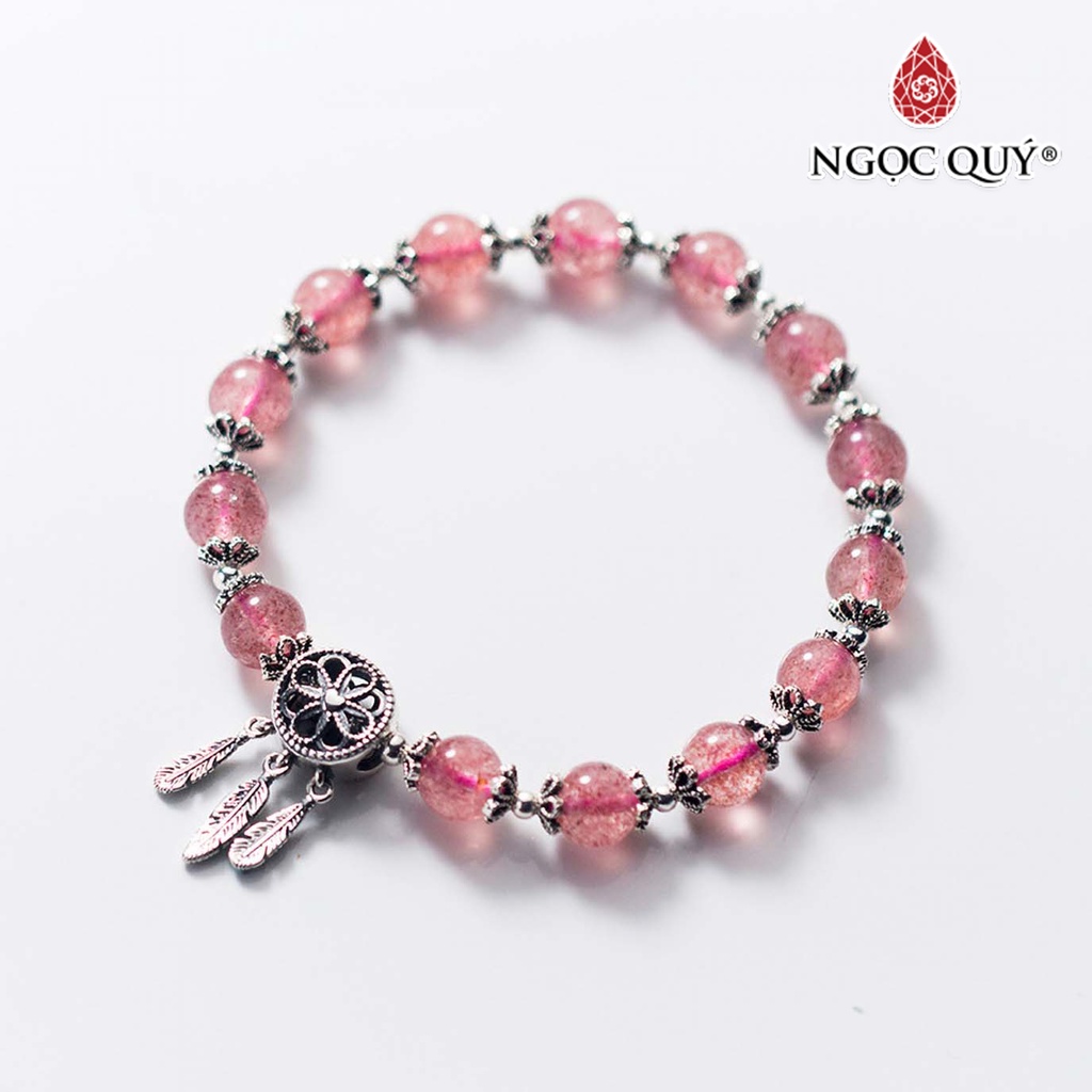 Vòng tay TA dâu phối Dreamcatcher - Ngọc Quý