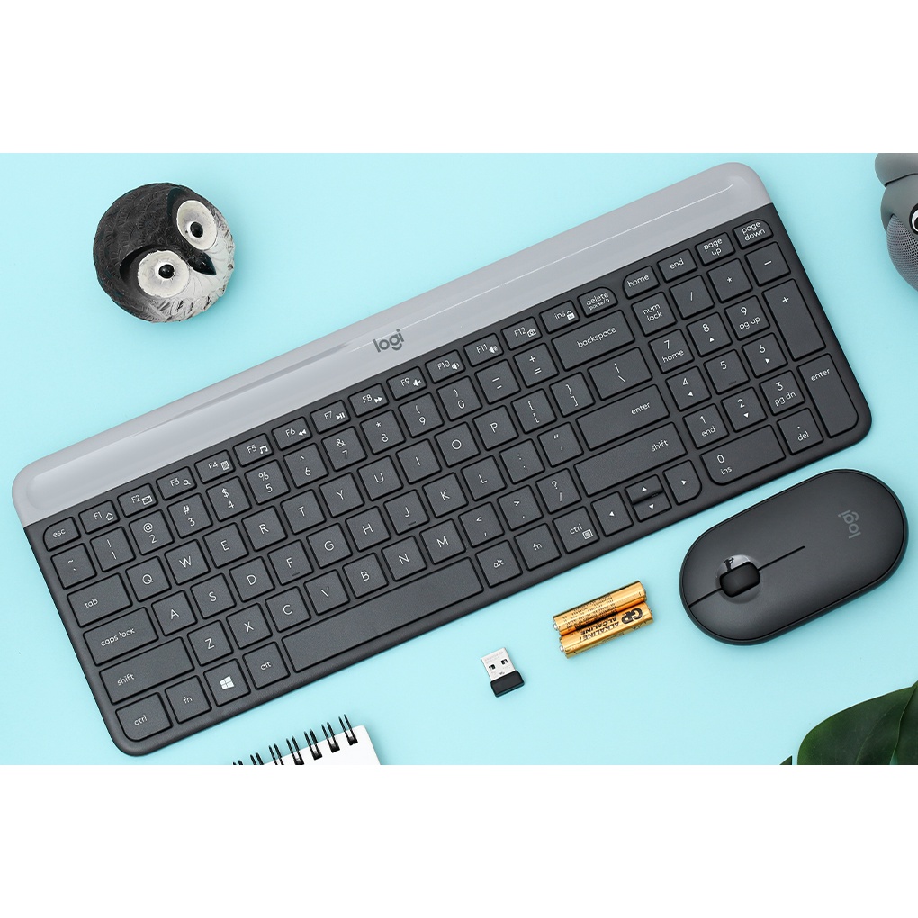 Bộ bàn phím và Chuột không dây Logitech MK470 - HÀNG CHÍNH HÃNG
