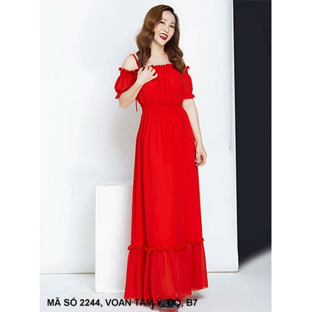 Đầm Dài 2 Dây - 2244