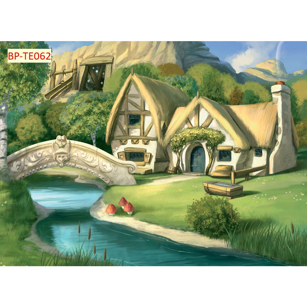 Tranh Dán Tường Phòng NGỦ DỄ THƯƠNG không phai màu