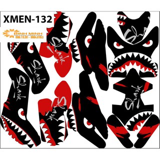 Tem trùm xe điện Xmen mã 132