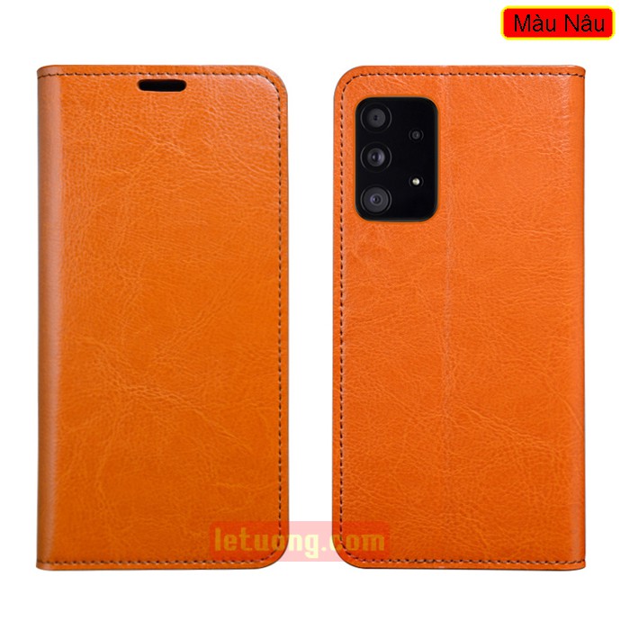 Bao da Samsung A52, A52 5G, A72, A72, 5G LT Wallet Handmade da bò | BigBuy360 - bigbuy360.vn