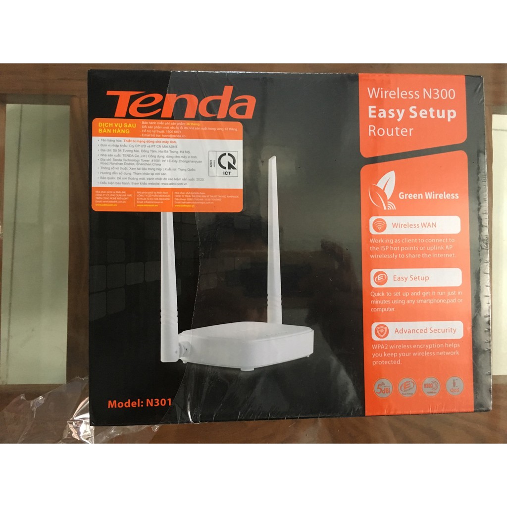 Phát Sóng Wifi Tenda N301