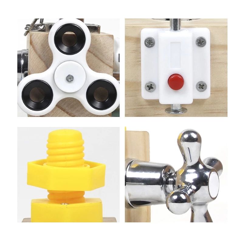 Khối Bận Rộn 6 Mặt Giúp Tăng Cường Kĩ Năng Sử Dụng