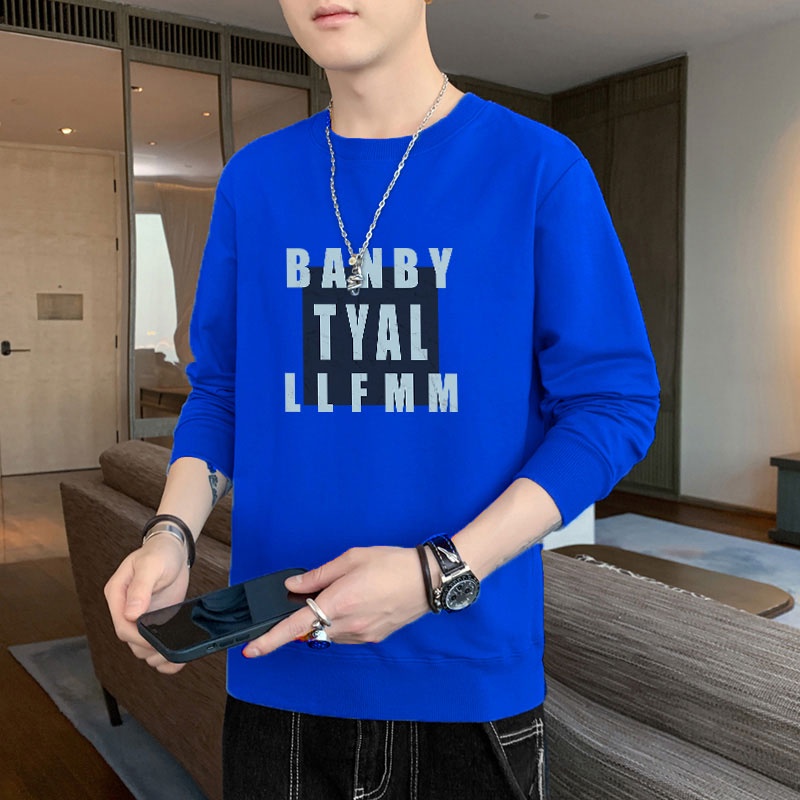 Áo Thun DàI Tay Cổ ThuyềN ThờI Trang Cho Nam