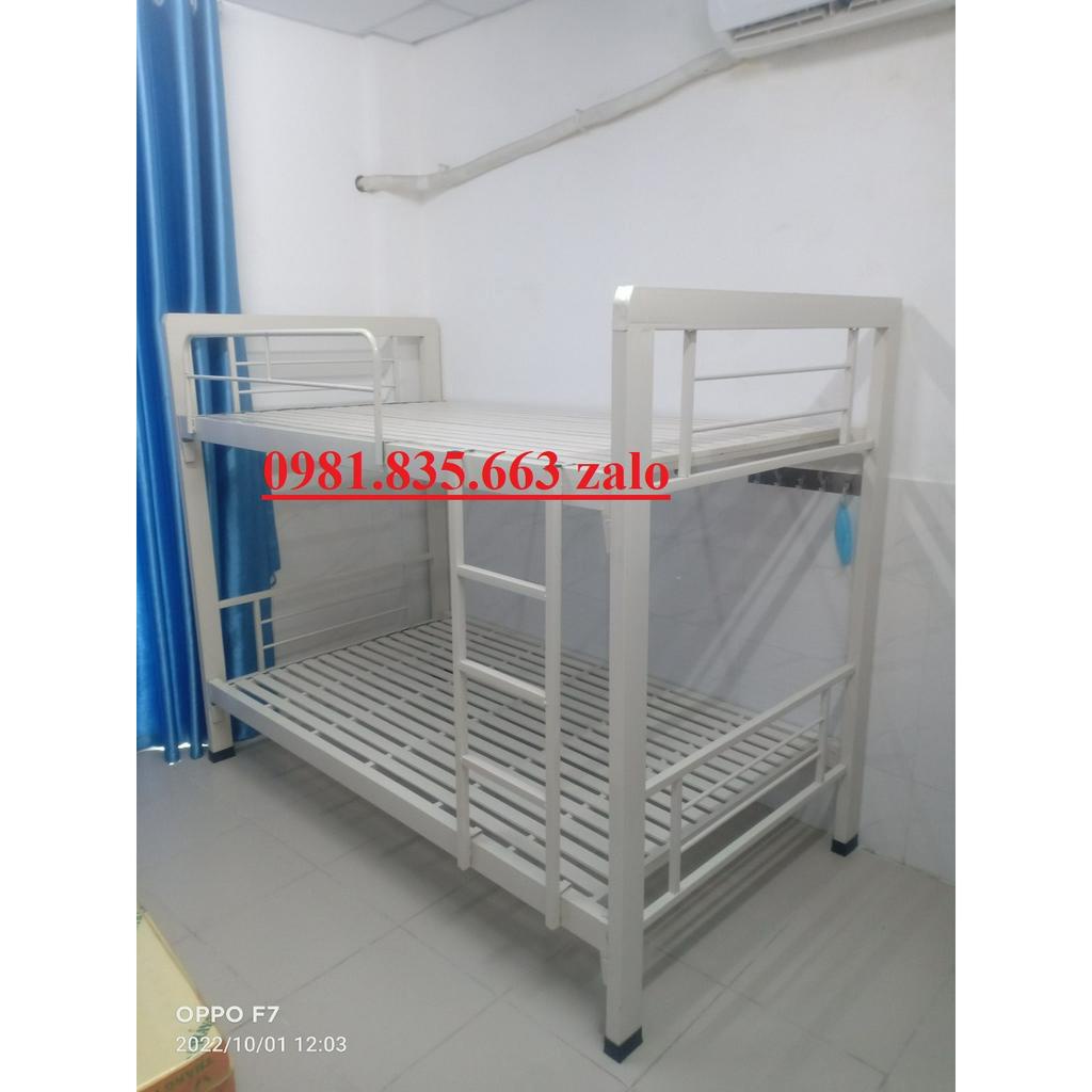 Giường tầng sắt hộp sumo, sắt to cứng cáp