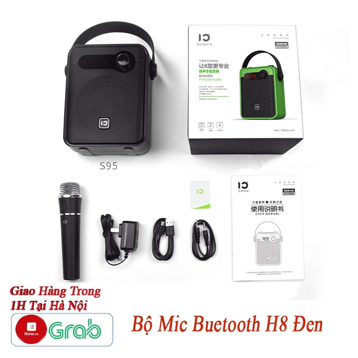 Loa trợ giảng bluetooth Shidu, mic trợ giảng không dây.