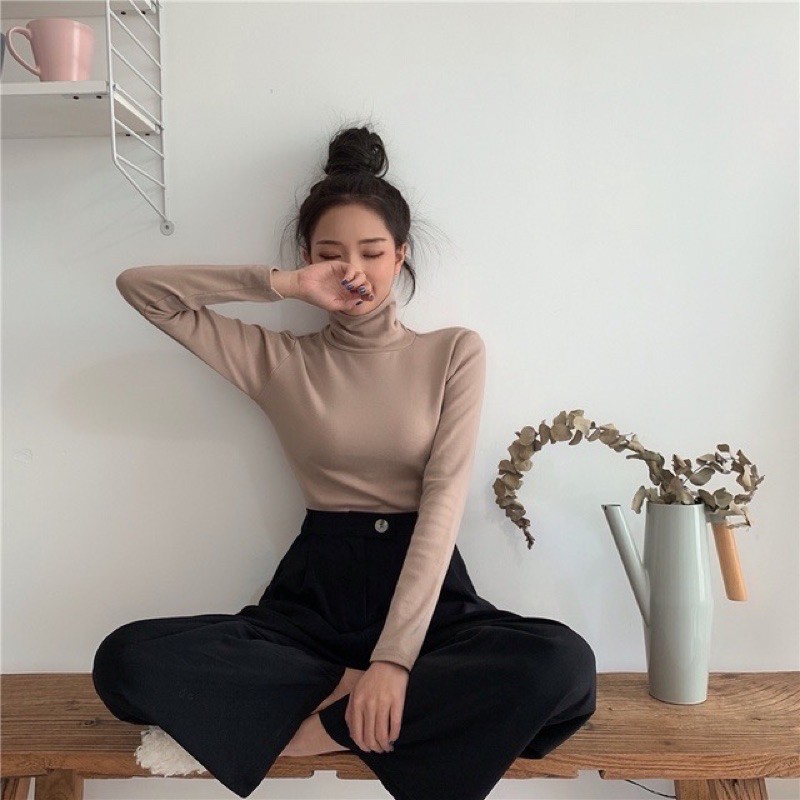 [Bán Sỉ] ÁO GIỮ NHIỆT LÓT NỈ CỔ 3 PHÂN LOẠI ĐẸP | BigBuy360 - bigbuy360.vn