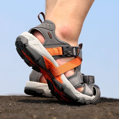 Giày đi biển mùa hè Giày thể thao nam có túi dép đi bộ lội nước Giày lội nước nhanh khô dép đi bộ leo núi