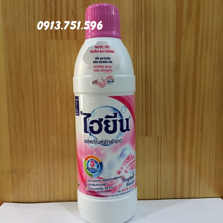 &lt;Thương hiệu số 1 Thailand&gt; Nước tẩy Quần Áo 500ml, 600ml Hygiene