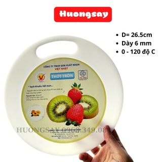 Thớt tròn Việt Nhật size 26cm